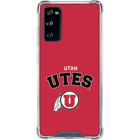 University of Utah Block U Galaxy S20 FE Clear Case